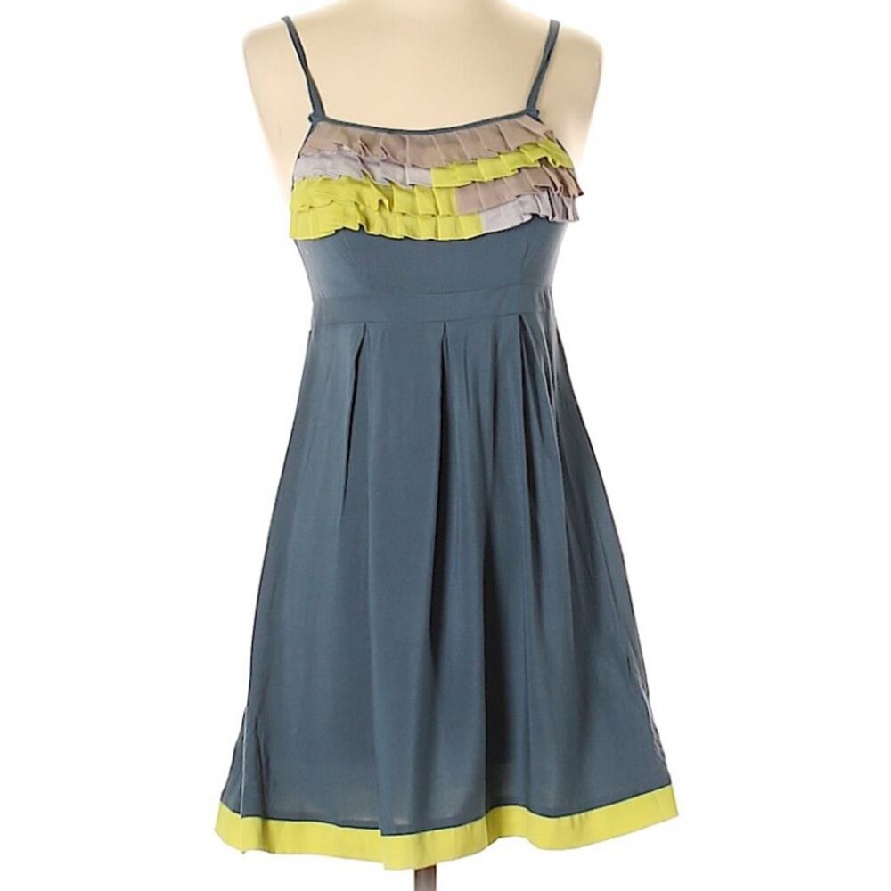Kimchi blue ruffle top detail mini dress